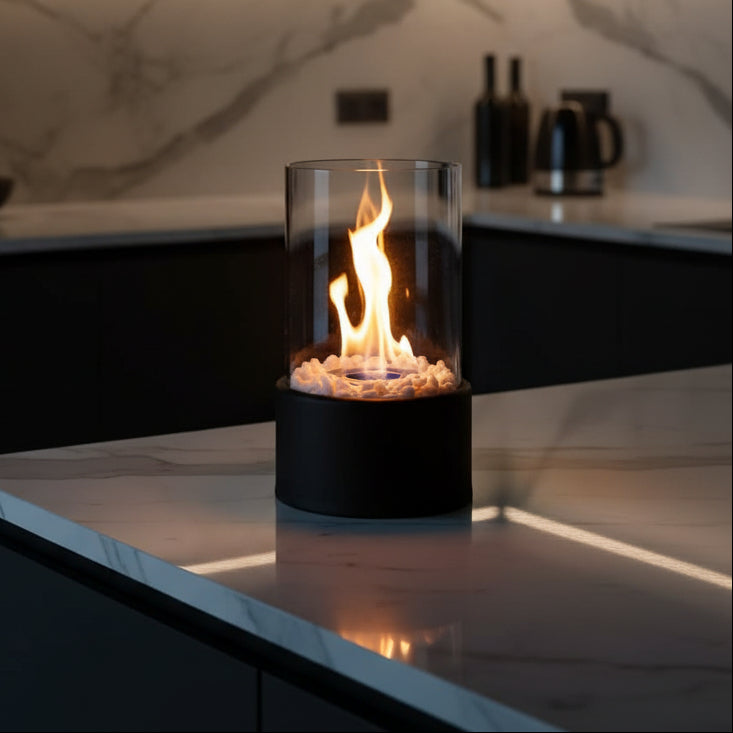Smoke-Free Bioethanol Table Fireplace — Indoor & Outdoor Use 4