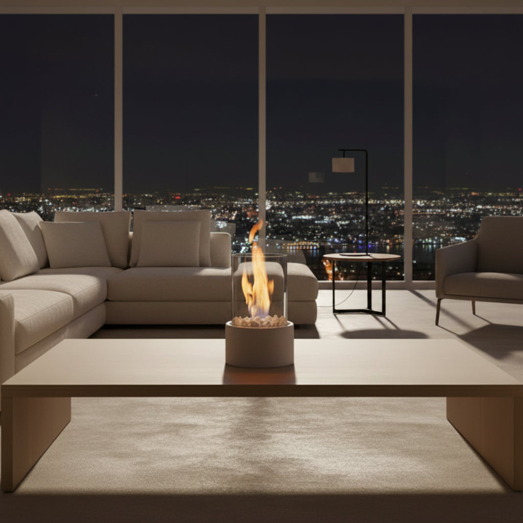 Smoke-Free Bioethanol Table Fireplace — Indoor & Outdoor Use 5