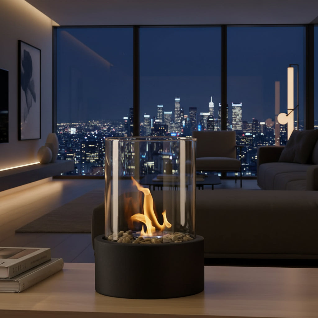Smoke-Free Bioethanol Table Fireplace — Indoor & Outdoor Use 6