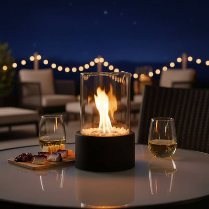Smoke-Free Bioethanol Table Fireplace — Indoor & Outdoor Use 7