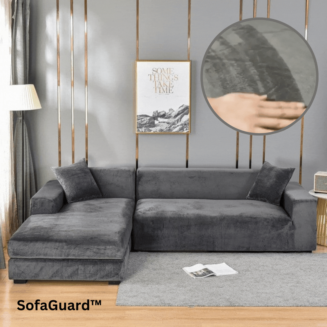 Universal Elastic Sofa Cover Washable — 1–4 Seater 90–300 cm 2