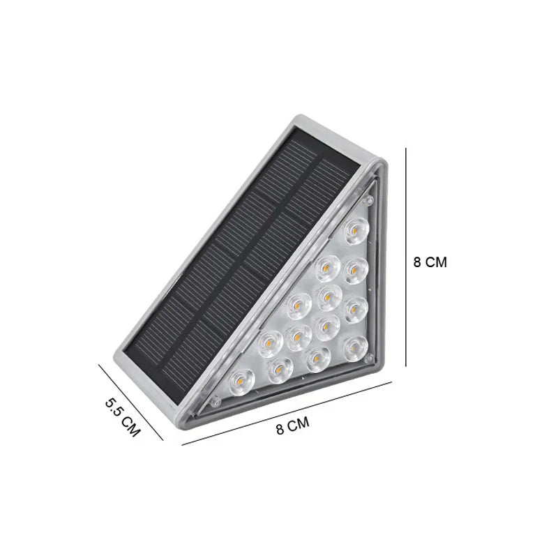 Homirie Lampade Solari da Esterno - Illuminazione Automatica Senza Fili