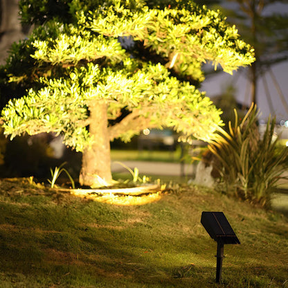 Solar LED Garden Spotlight Adjustable Zoom IP65 — 12h Outdoor 2