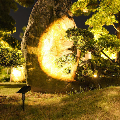 Solar LED Garden Spotlight Adjustable Zoom IP65 — 12h Outdoor 7