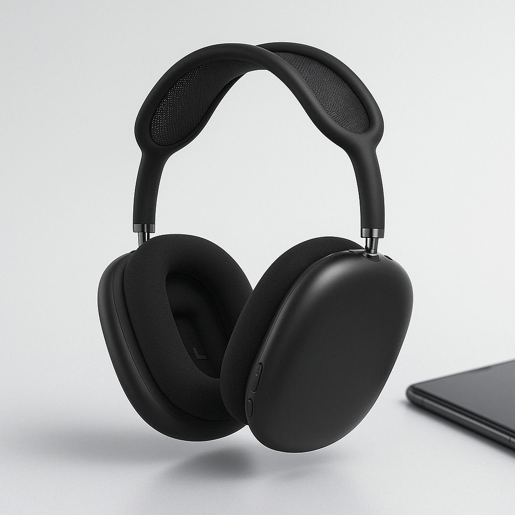 Cuffie Bluetooth Over-Ear con Cancellazione Attiva del Rumore
