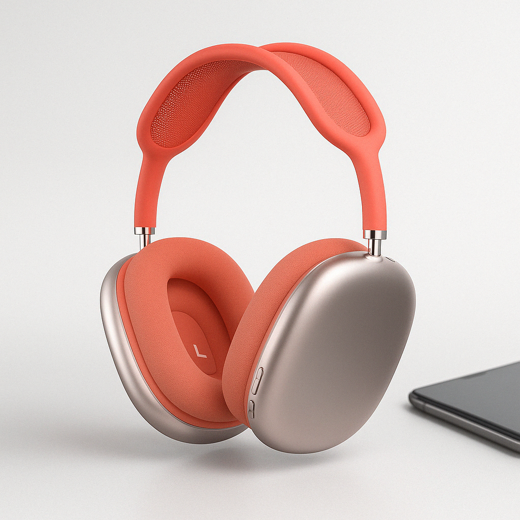 Cuffie Bluetooth Over-Ear con Cancellazione Attiva del Rumore