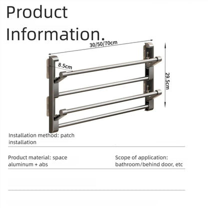 Wall-Mounted Shoe Rack with Drainage System — Space-Saving 60cm 3