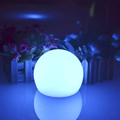 LumiGlobe Color-Changing LED Sphere — Wireless Garden Light 6