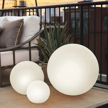 LumiGlobe Color-Changing LED Sphere — Wireless Garden Light 7