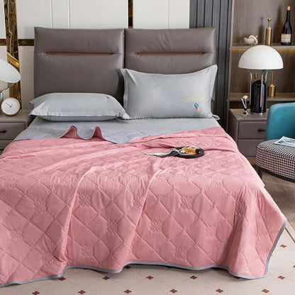 Cooling Breathable Blanket Hypoallergenic — Summer Breeze 2