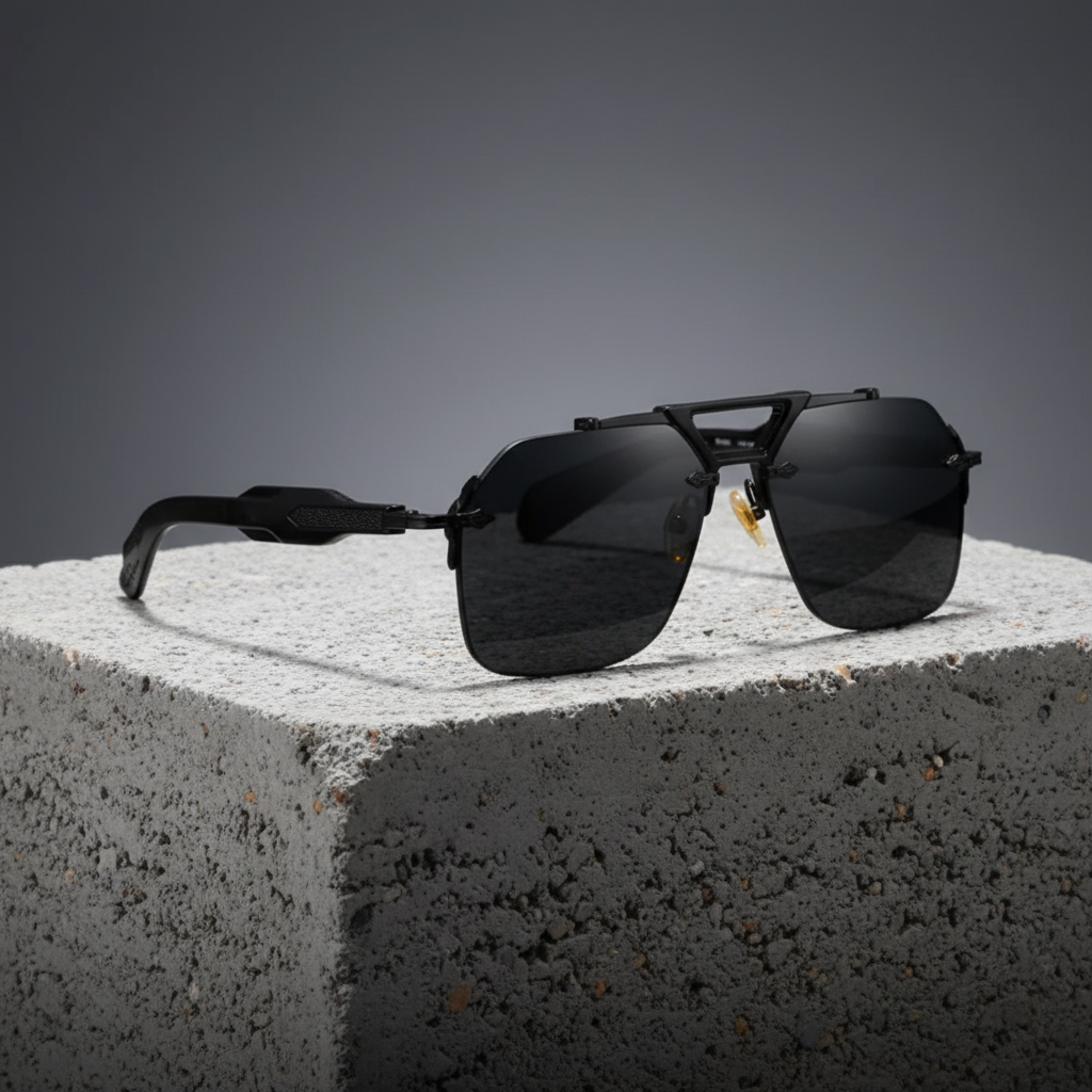 Occhiali da Sole Aviator UV400 - Montatura Leggera in Metallo