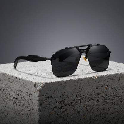 Occhiali da Sole Aviator UV400 - Montatura Leggera in Metallo