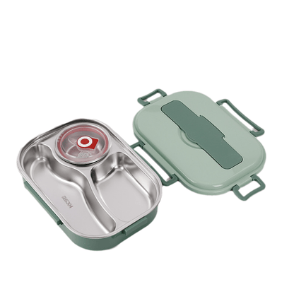 MEALMATE Stainless Steel Lunch Box with Compartments 9