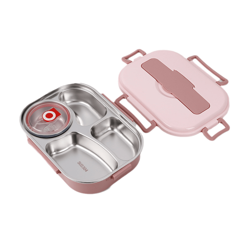 MEALMATE Stainless Steel Lunch Box with Compartments 7