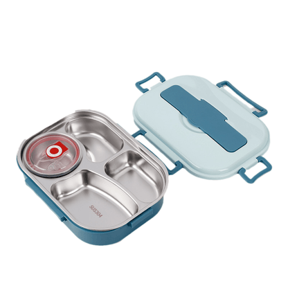 MEALMATE Stainless Steel Lunch Box with Compartments 8