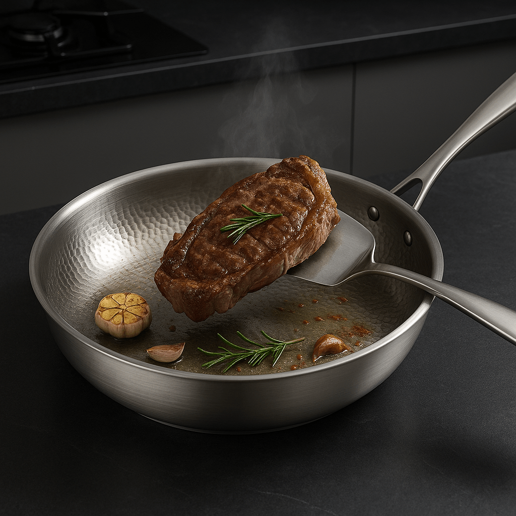 Titanium Nonstick Frying Pan — All Cooktops up to 548°C 3