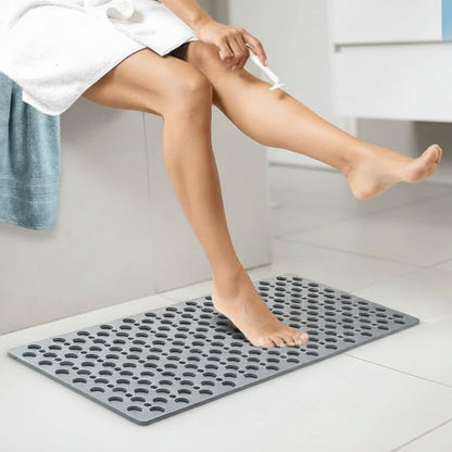 Antislip Douchemat in PVC met Zuignappen - Veiligheid en Comfort