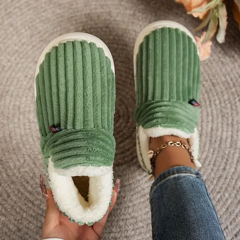HeatSoft Thermal Winter Slippers — Vegan Fleece Non-Slip Sole 1