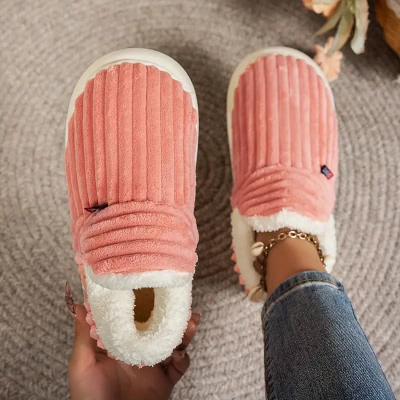 HeatSoft Thermal Winter Slippers — Vegan Fleece Non-Slip Sole 16