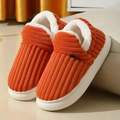 HeatSoft Thermal Winter Slippers — Vegan Fleece Non-Slip Sole 17