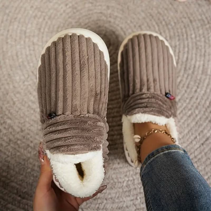 HeatSoft Thermal Winter Slippers — Vegan Fleece Non-Slip Sole 18