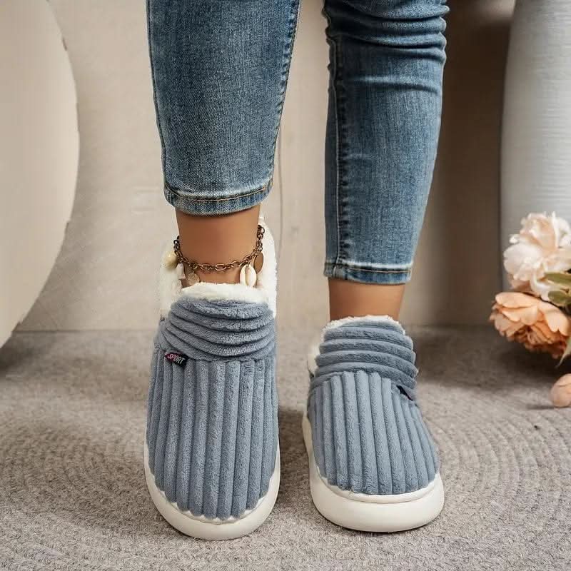 HeatSoft Thermal Winter Slippers — Vegan Fleece Non-Slip Sole 7