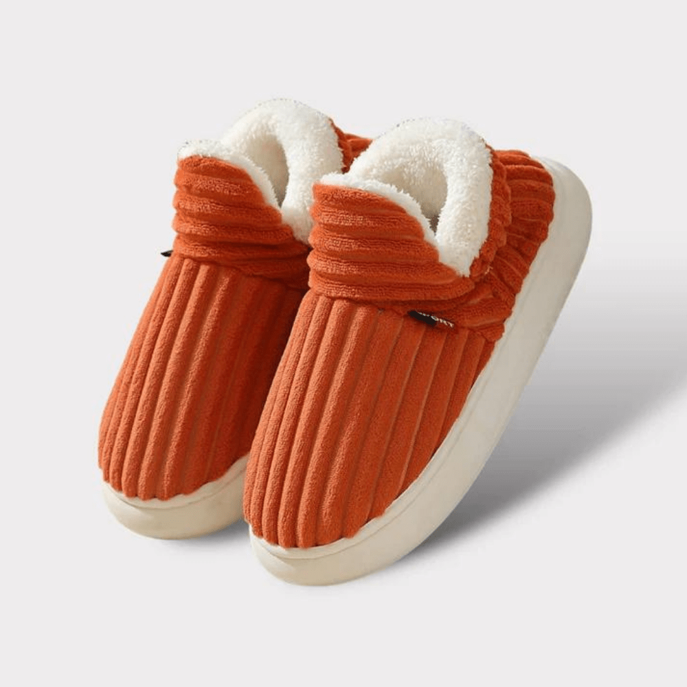 HeatSoft Thermal Winter Slippers — Vegan Fleece Non-Slip Sole 10