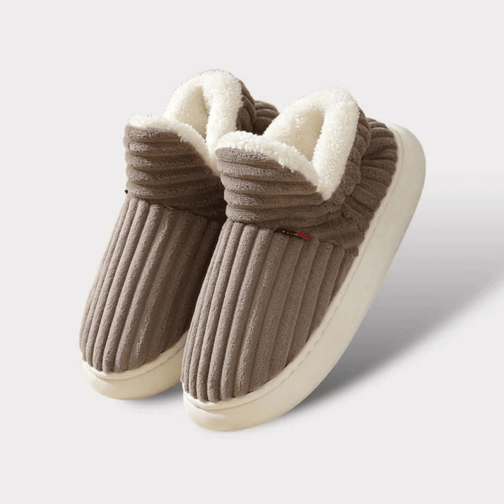 HeatSoft Thermal Winter Slippers — Vegan Fleece Non-Slip Sole 11