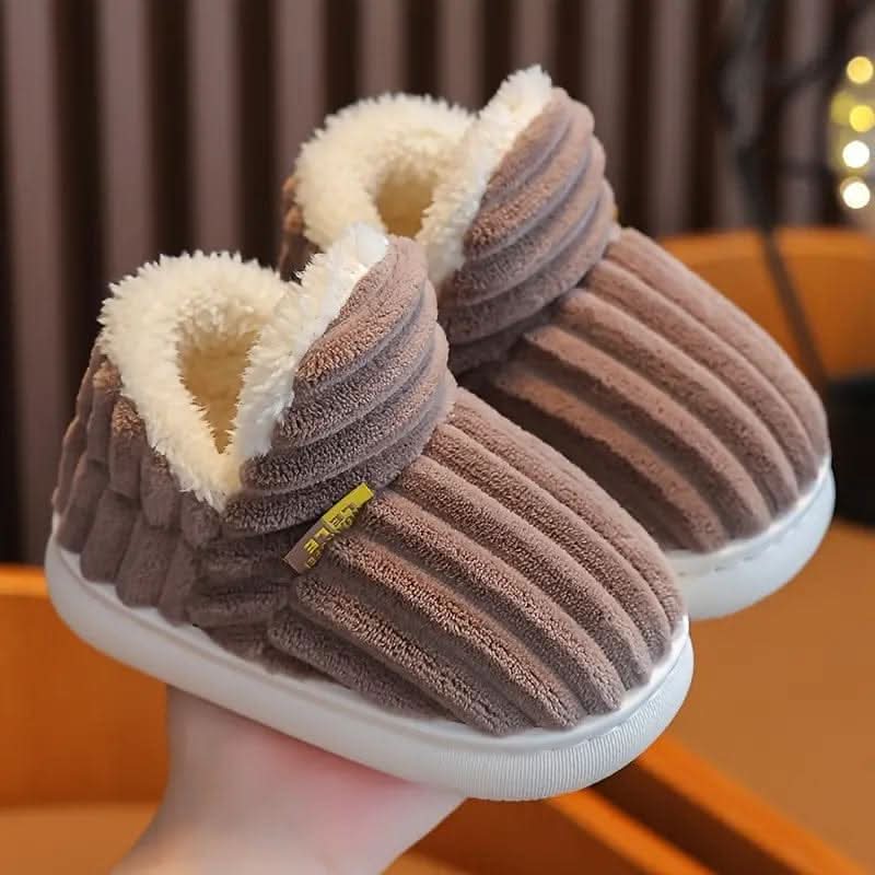 HeatSoft Thermal Winter Slippers — Vegan Fleece Non-Slip Sole 12