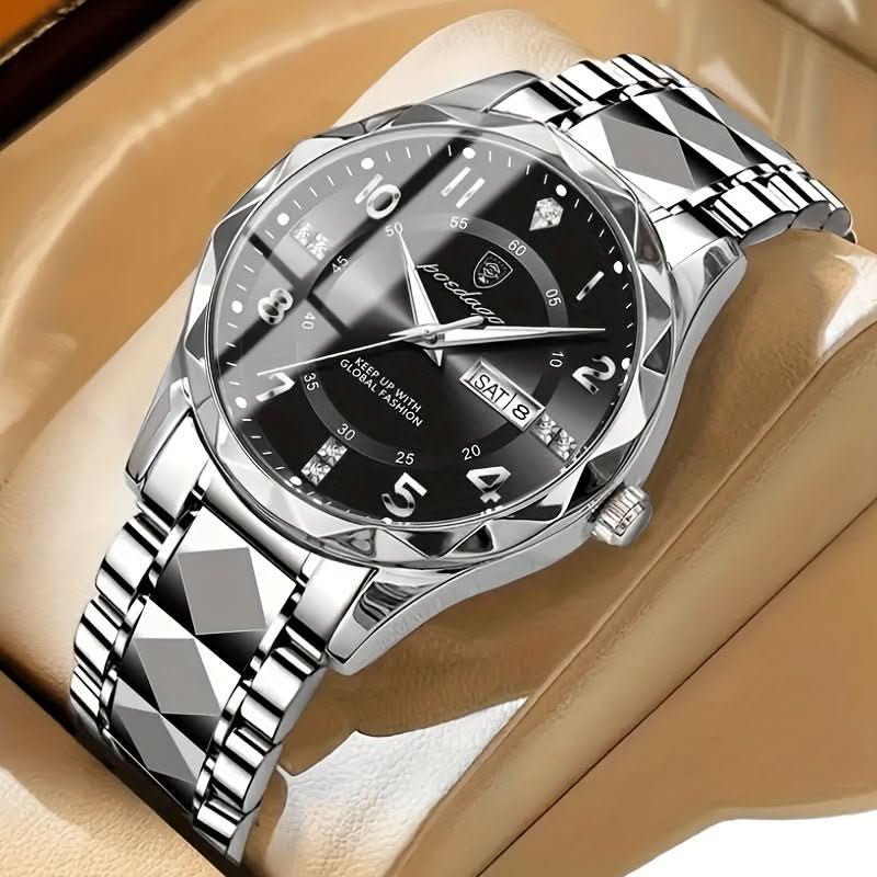 DURAWATCH — Waterproof Titanium Sports Watch 50m Quartz 16