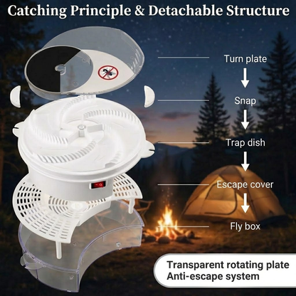 Elektrische Vliegenval – Automatisch en Stil Vangen