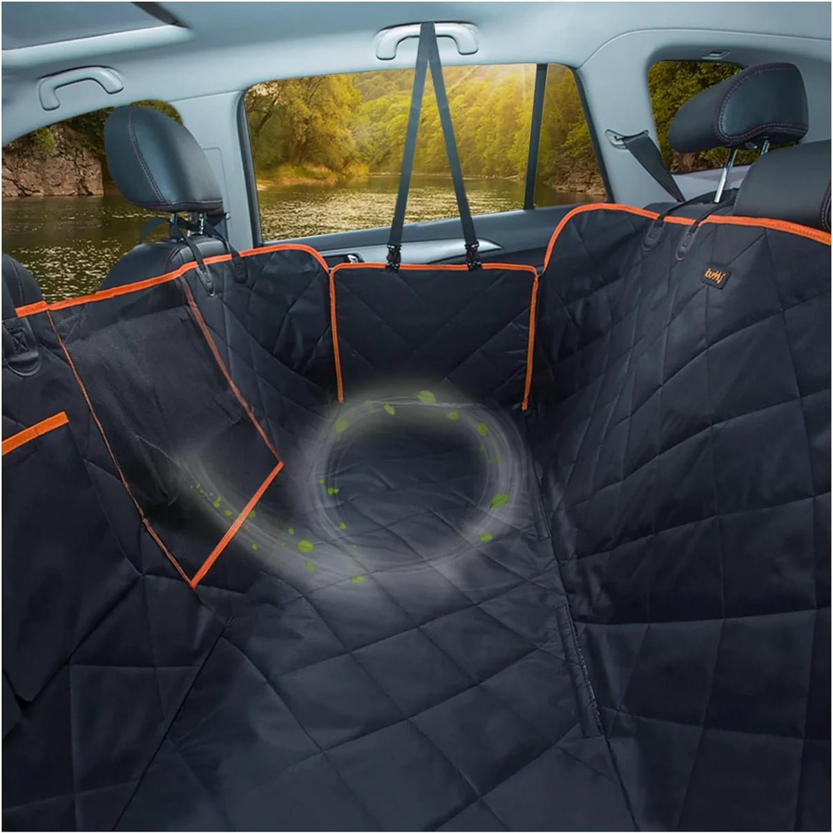 Sac de Transport pour Chiens Imperméable avec Mousse à Mémoire de Forme - Sécurité en Voiture
