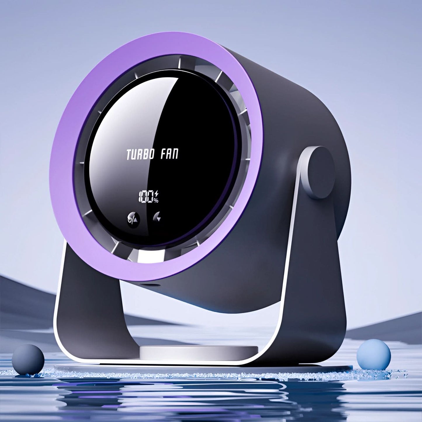 Ventilatore Senza Pale con Display LED Silenzioso