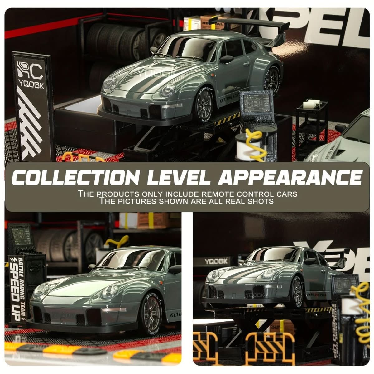 RC Drift Car 1:24 Scale with LED Wheels & 4WD Drive System 6