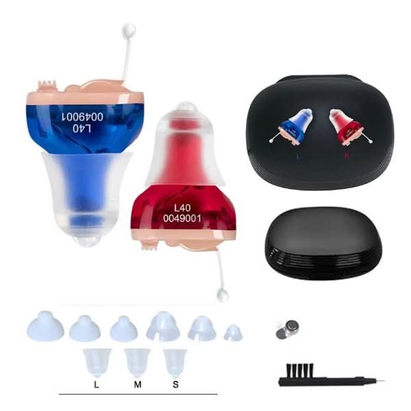 AURIS PRO — Invisible In-Ear Hearing Aid Rechargeable Clear Sound 8
