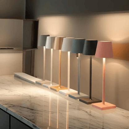 NordicAura Wireless LED Table Lamp Rechargeable Touch Dimmable 7