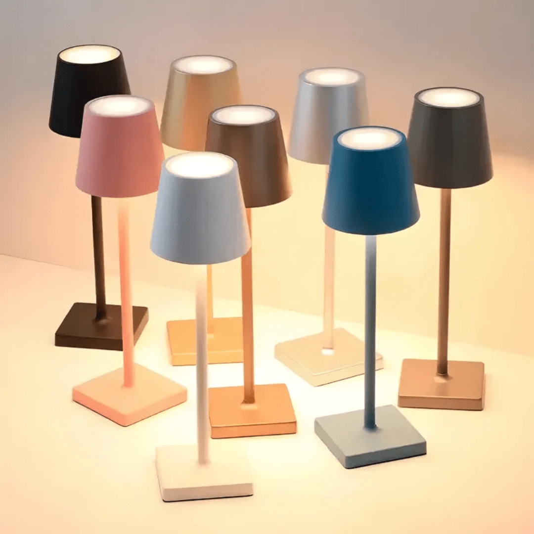 NordicAura Wireless LED Table Lamp Rechargeable Touch Dimmable 6