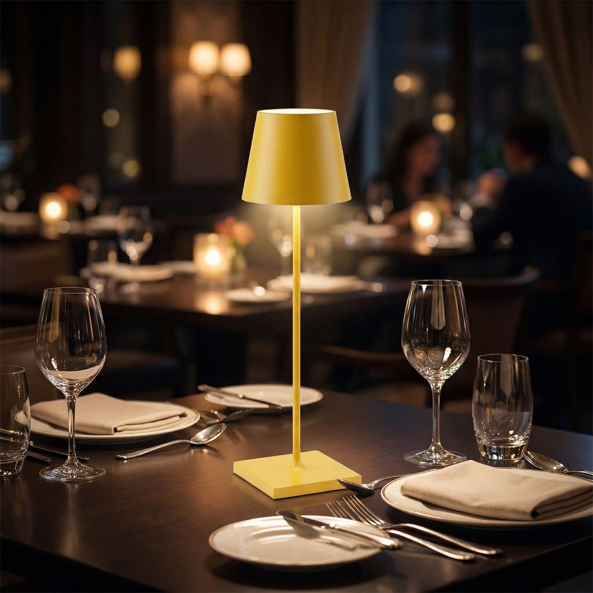 Wireless LED Table Lamp Rechargeable IP65 with Dimmer Function 2