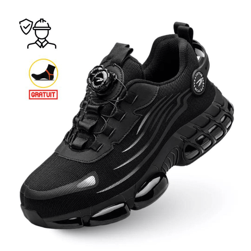 Steel Toe Safety Shoes — Rotary Closure Work Boots 2