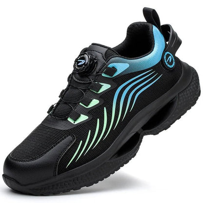 Steel Toe Safety Shoes — Rotary Closure Work Boots 4