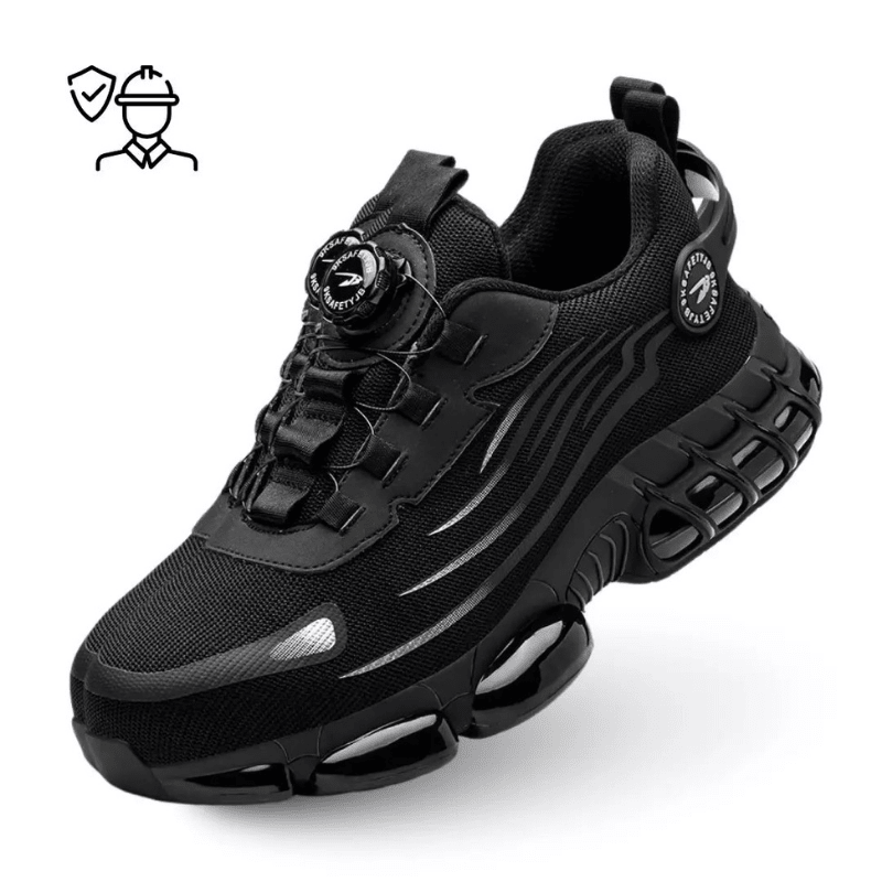 Steel Toe Safety Shoes — Rotary Closure Work Boots 5