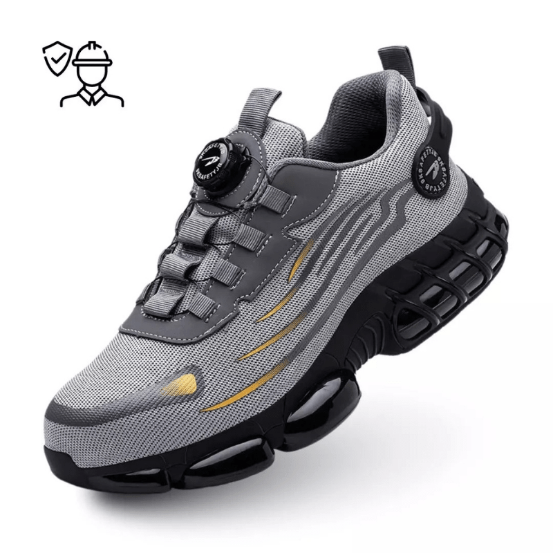 Steel Toe Safety Shoes — Rotary Closure Work Boots 6