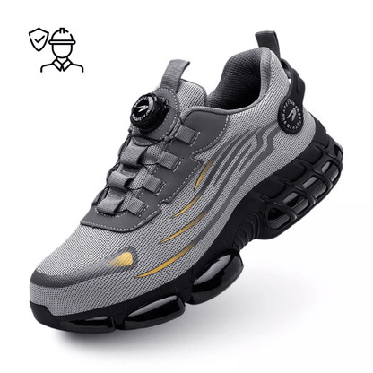 Steel Toe Safety Shoes — Rotary Closure Work Boots 6