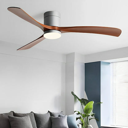 Silent Ceiling Fan with LED Light 6 Speeds & Remote Control 5