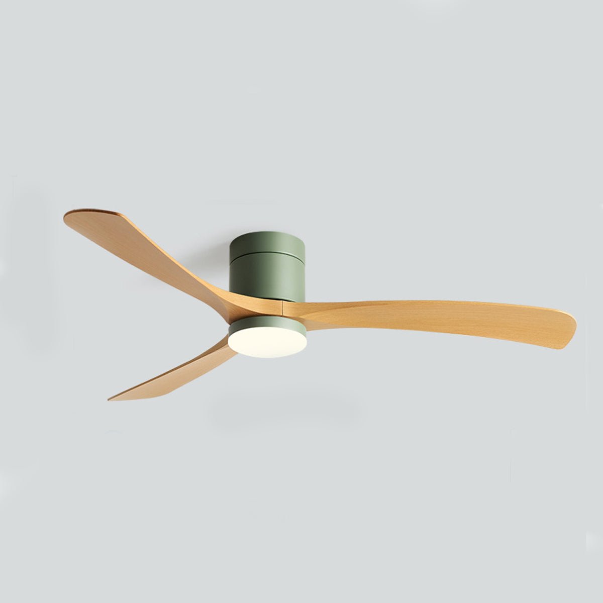 Silent Ceiling Fan with LED Light 6 Speeds & Remote Control 8
