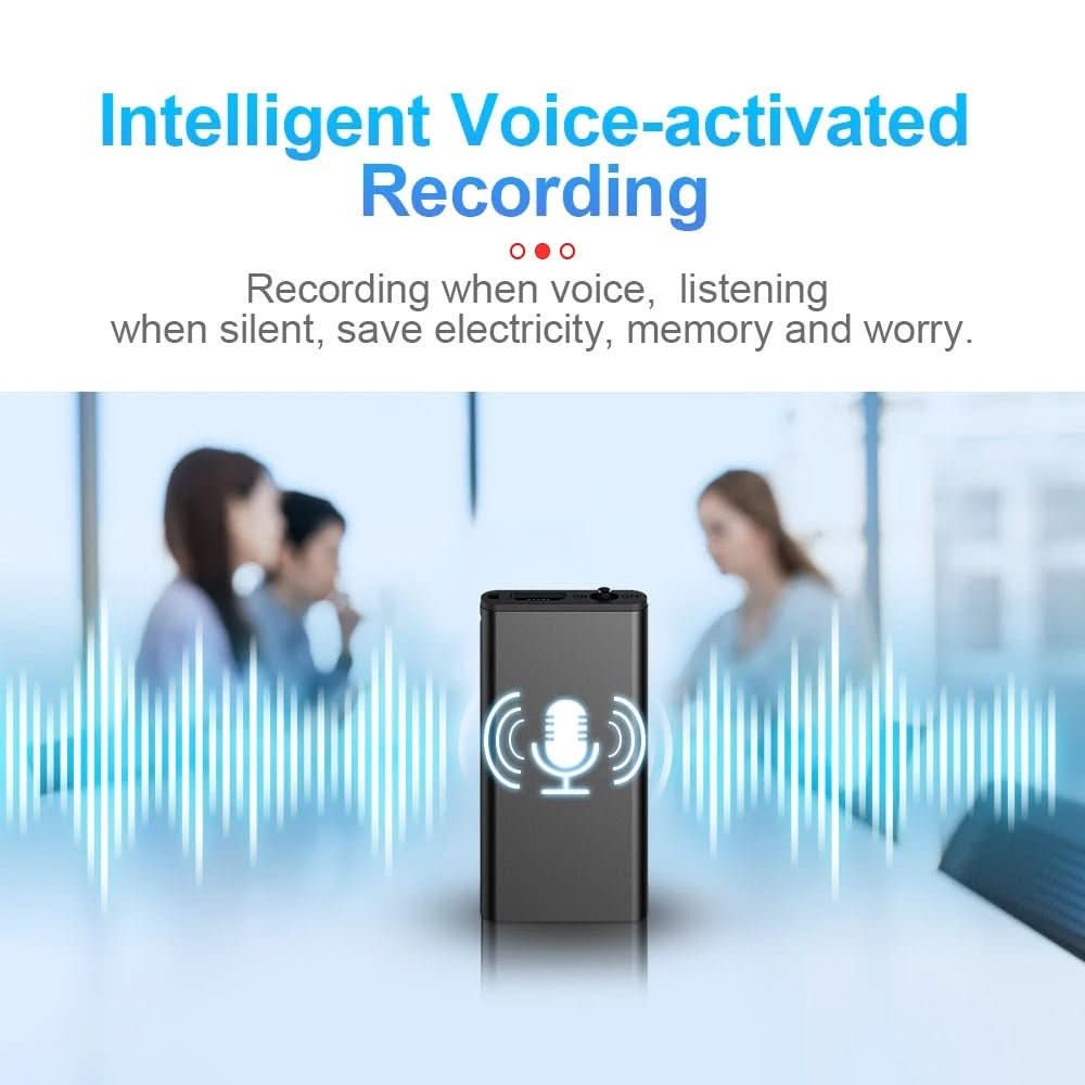 Draagbare Voice Recorder met 32 GB Geheugen