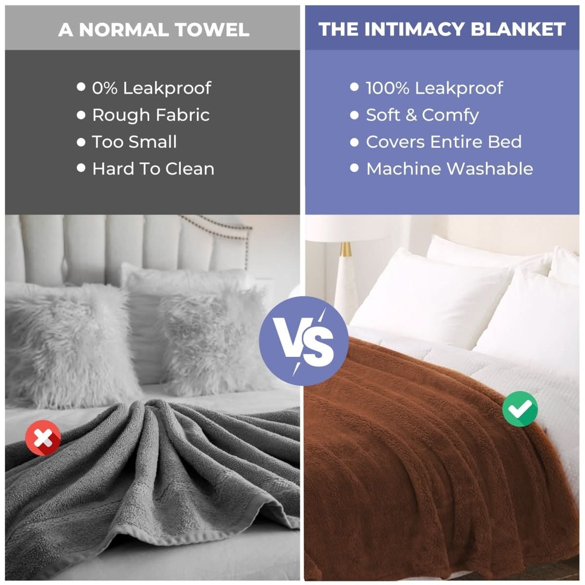 AquaShield Waterproof Blanket — Bed & Sofa Protector Cover 3