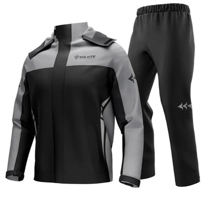 Waterproof Two-Piece Rain Suit — Lightweight Breathable Unisex 13