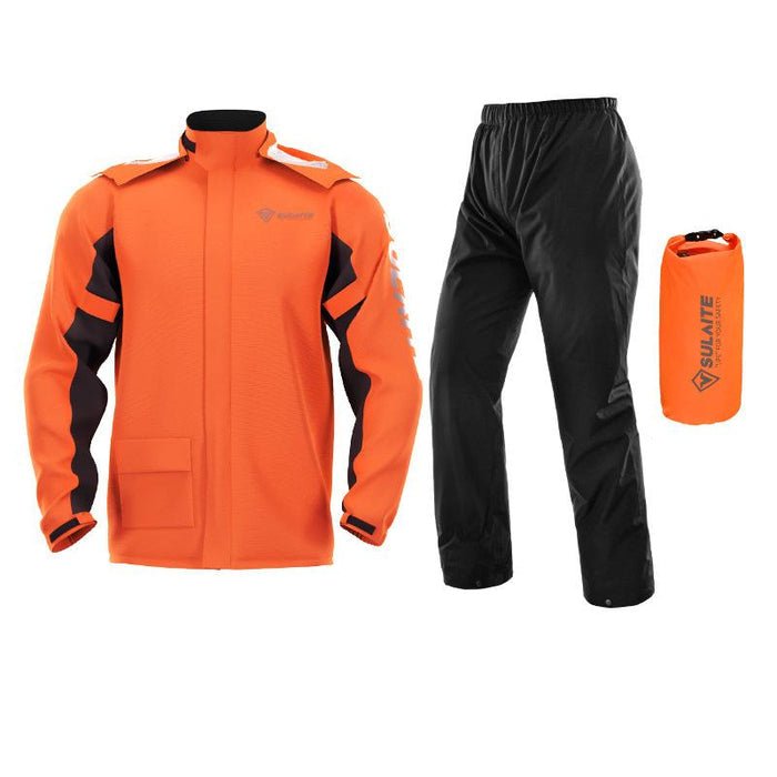 Waterproof Two-Piece Rain Suit — Lightweight Breathable Unisex 8