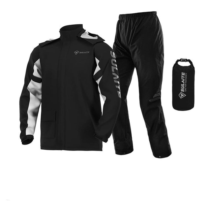 Waterproof Two-Piece Rain Suit — Lightweight Breathable Unisex 9